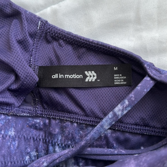 All in Motion Sports Bra, Size M - Picture 3 of 3